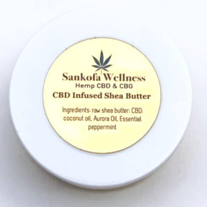 CBD INFUSED SHEA BUTTER